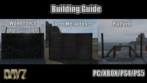 sheet metal dayz|dayz fence platform.